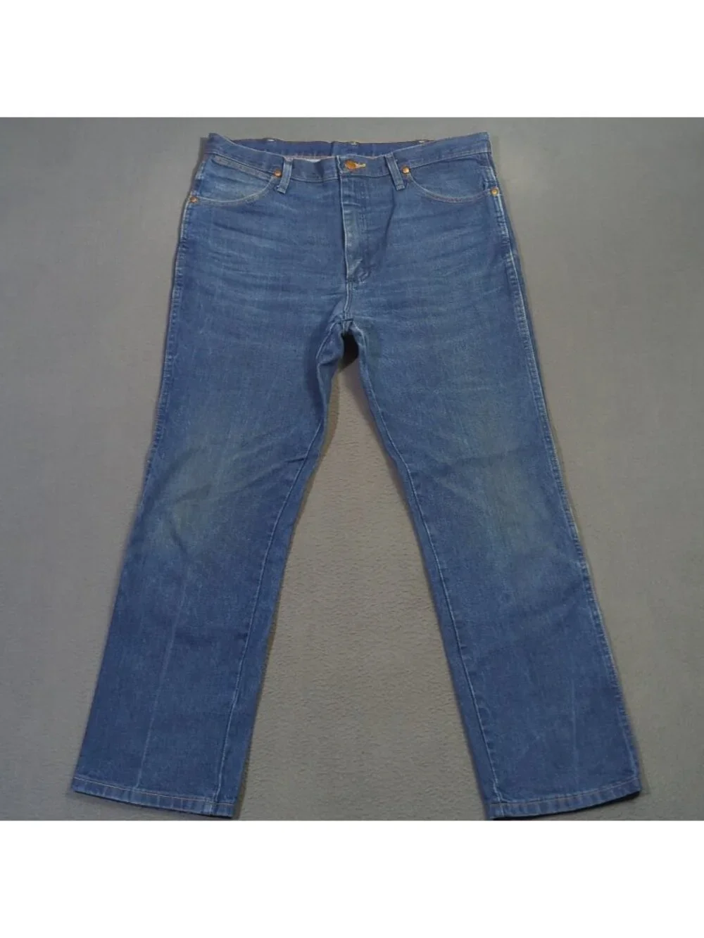 Wrangler Jeans Men's 36x30 Blue 936DEN Cowboy Cut Slim Fit Western